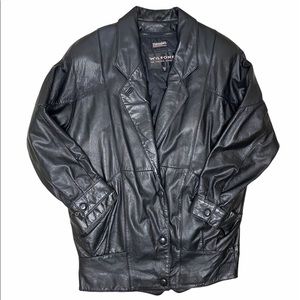Wilson’s The Leather Experts Jacket Snap Clousure